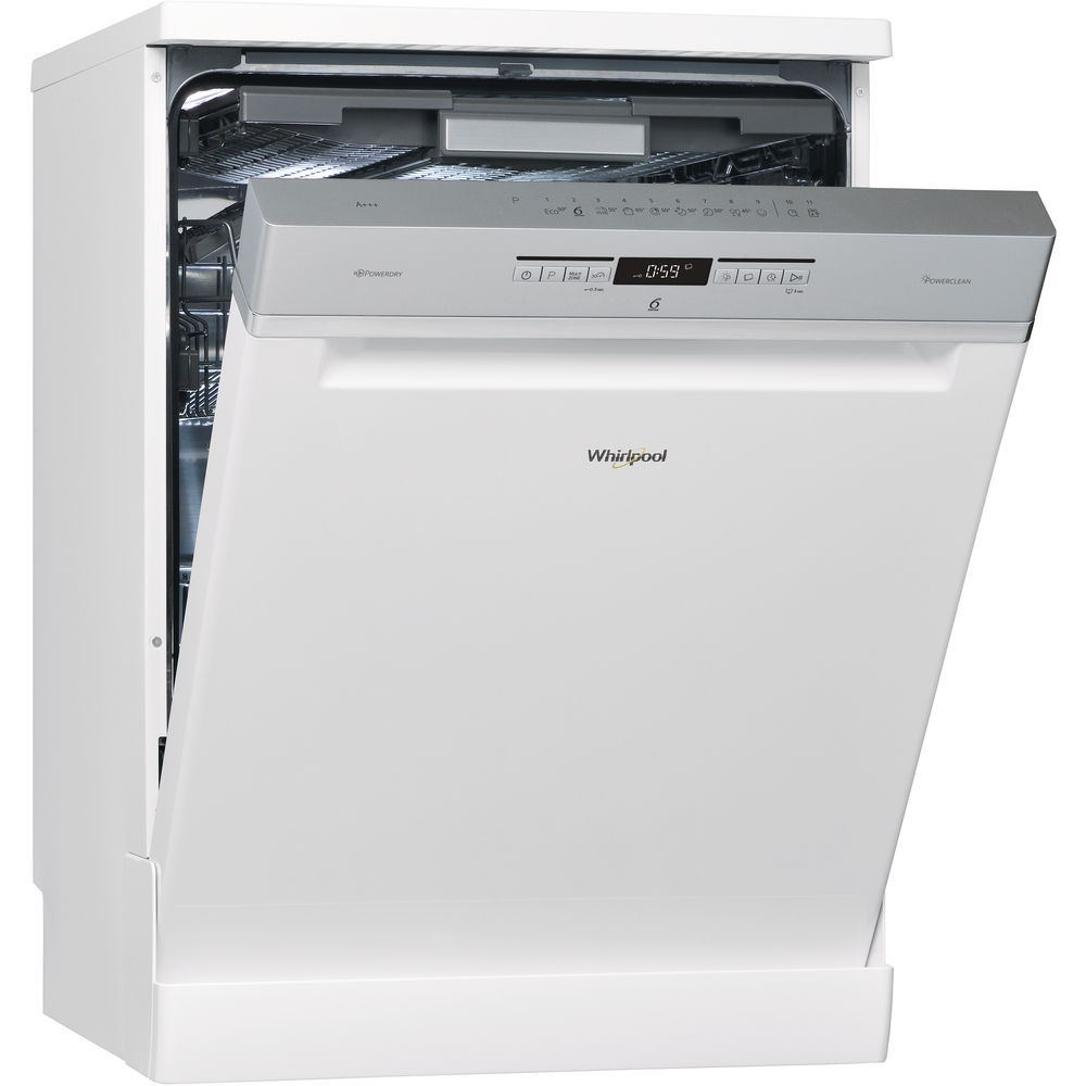 Whirlpool SupremeClean WFO 3P33 DL Dishwasher in White Whirlpool UK