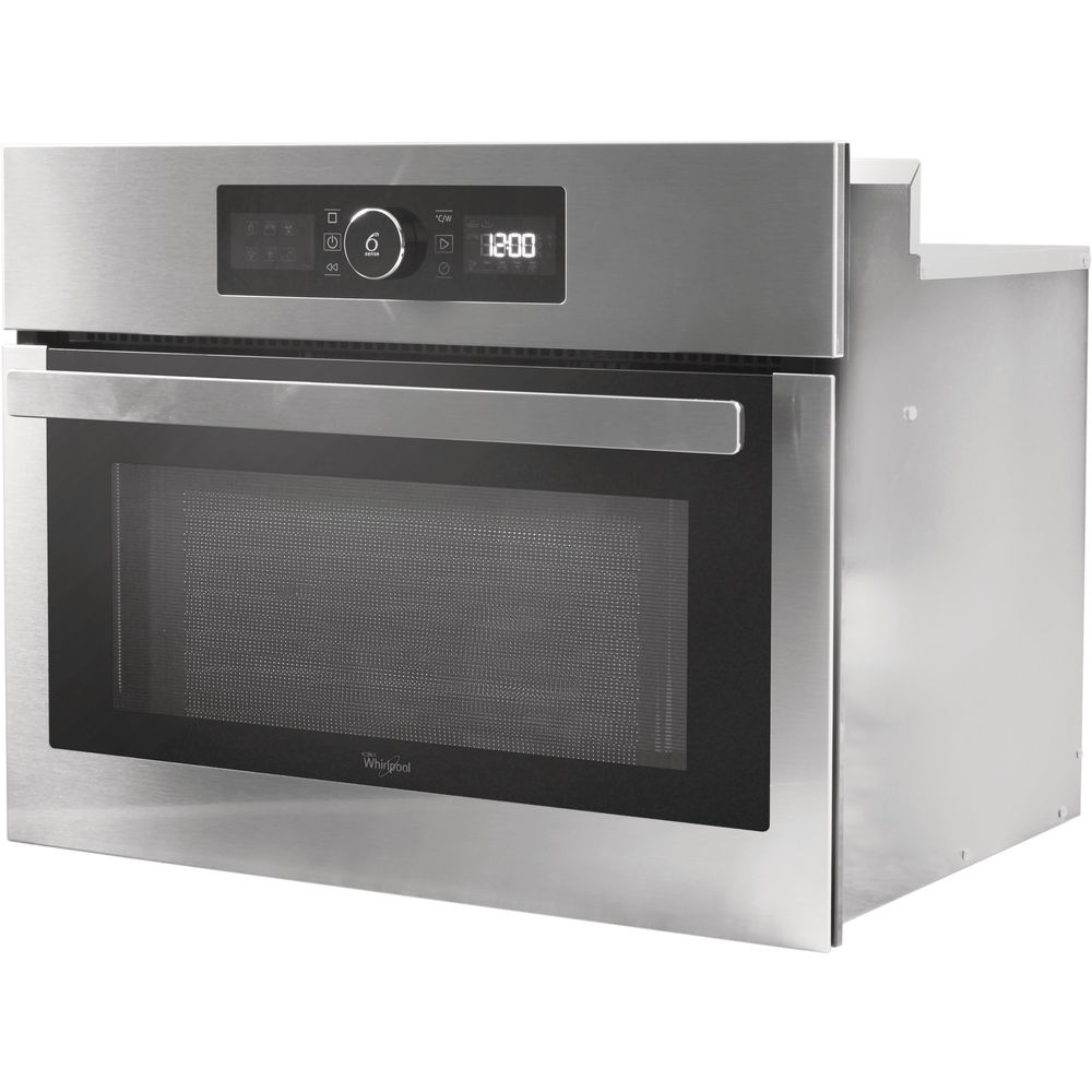 Whirlpool Absolute Built-In Microwave in Stainless Steel - AMW 515/IX