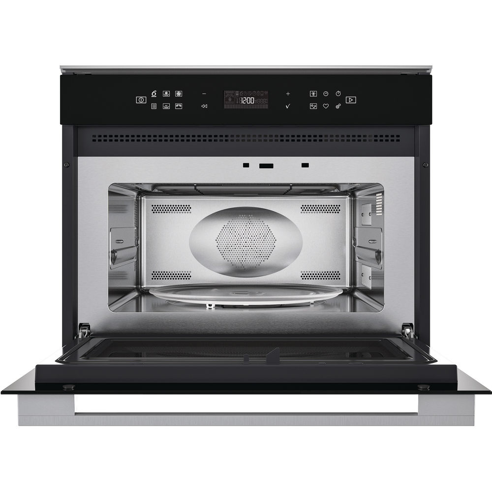 Whirlpool built in microwave oven: in Stainless Steel - W7 MW461 UK