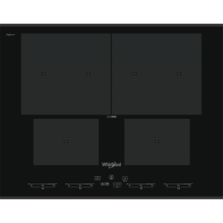 Whirlpool SmartCook Hob in Black SMO 654 OF/BT/IXL